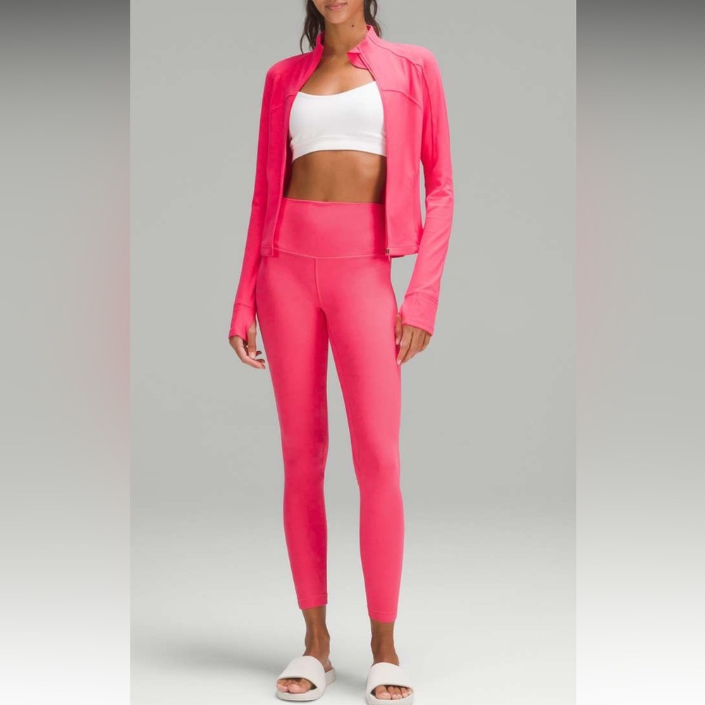 Lululemon Athletica Vibrant Pink Leggings